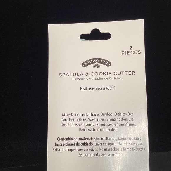 Holiday Time Spatula And Cookie Cutter - Picture 5 of 5